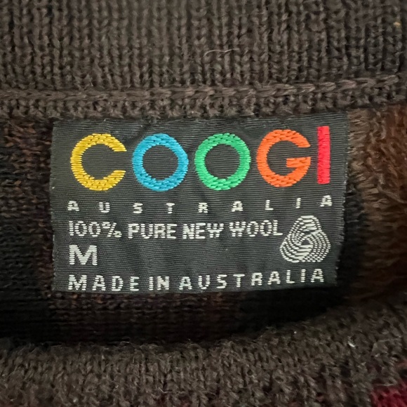 COOGI Vibrant Patterned Crewneck Sweater - Picture 3 of 3